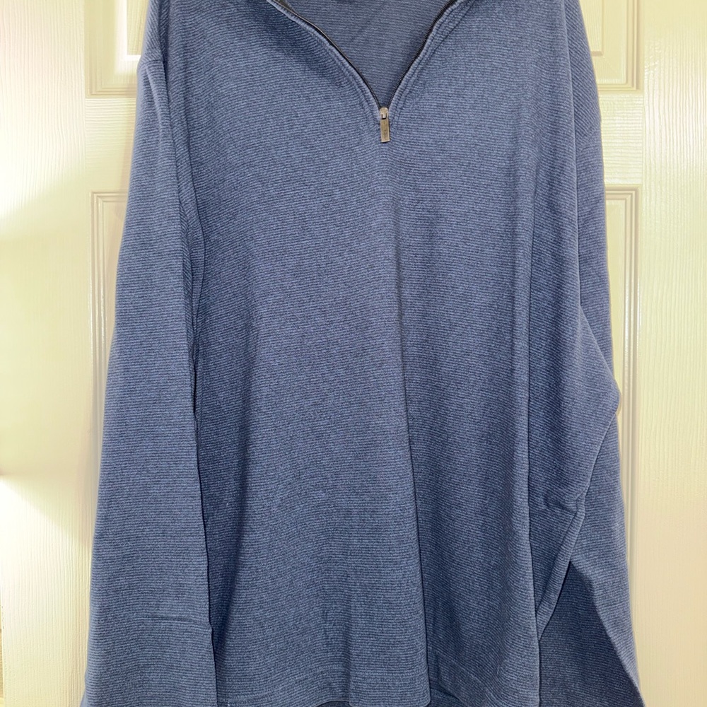 Van Heusen Men's Navy Zip-Up Sweater